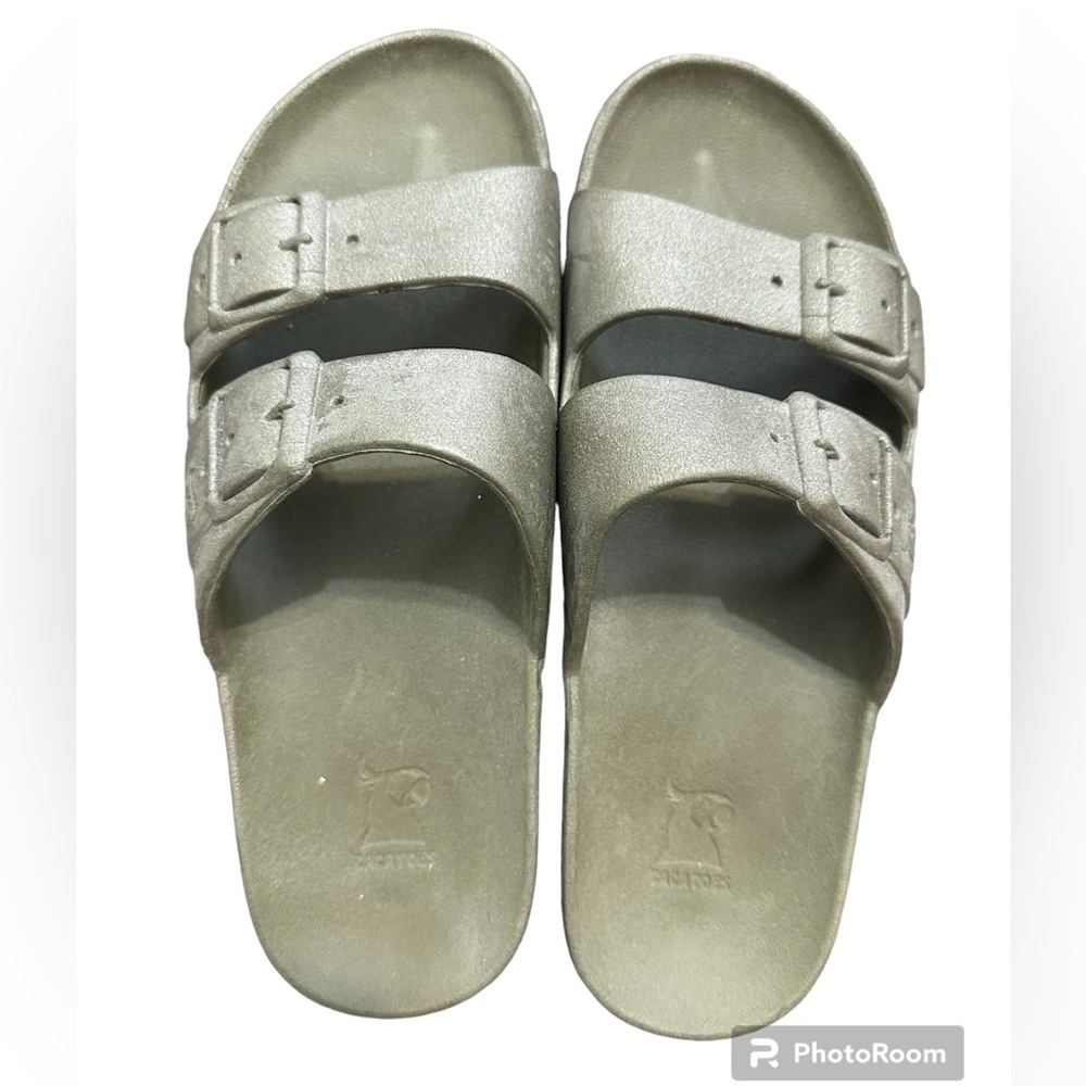 Cacatoes blue sandals slides shoes slippers size 8/9